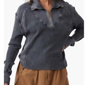 Free People quarter zip